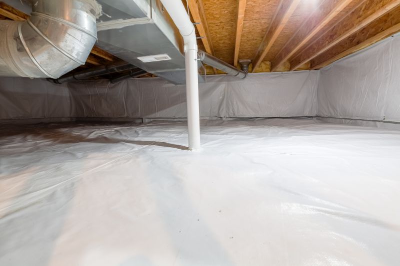 Crawlspace Wall Sealing